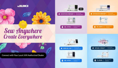 Sew Anywhere, Create Everywhere