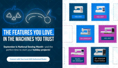 JUKI Features You'll Love!