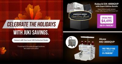 Fall into JUKI Savings!