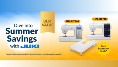 Dive into JUKI Summer Sales!