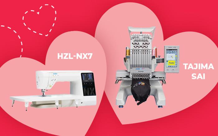 Celebrate Love with JUKI's V-Day Deal!