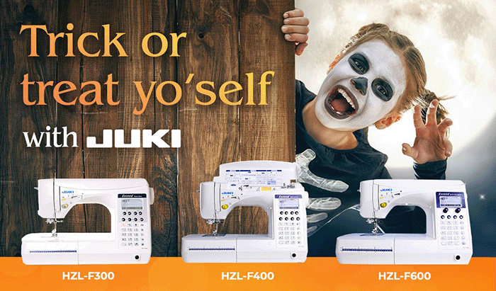 Trick or Treat Yo' Self with JUKI