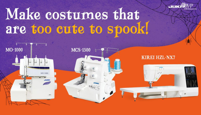 Get Spooky with JUKI this Halloween!