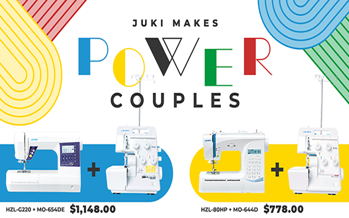 Sew Like an Olympian with JUKI! 