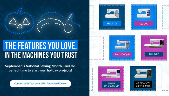 JUKI Features You'll Love!