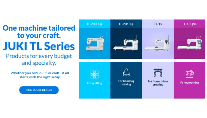 One JUKI Series, Any Craft!