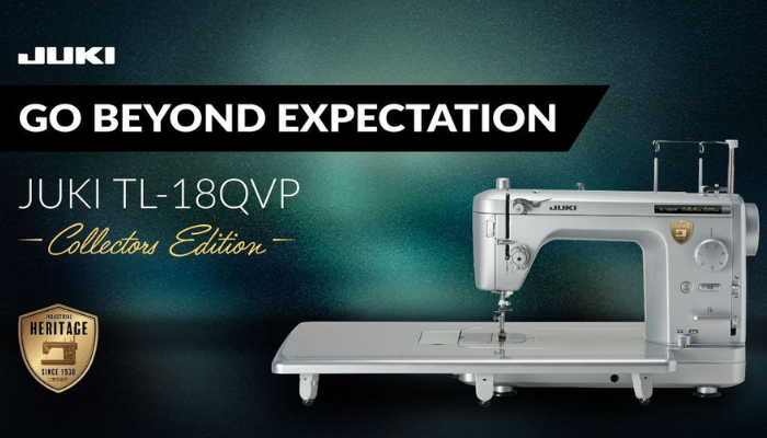 Meet JUKI's TL-18QVP Collectors Edition