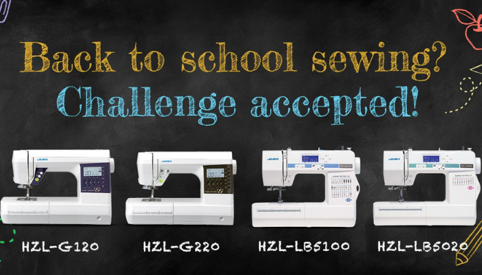 Go Back to School this August with JUKI!