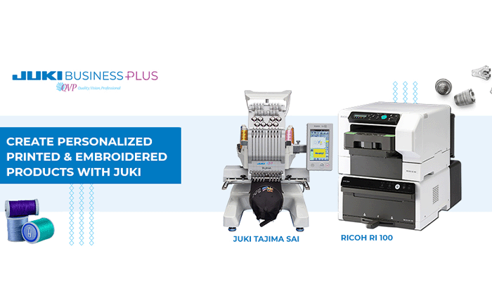 Personalize with Tajima and RICOH