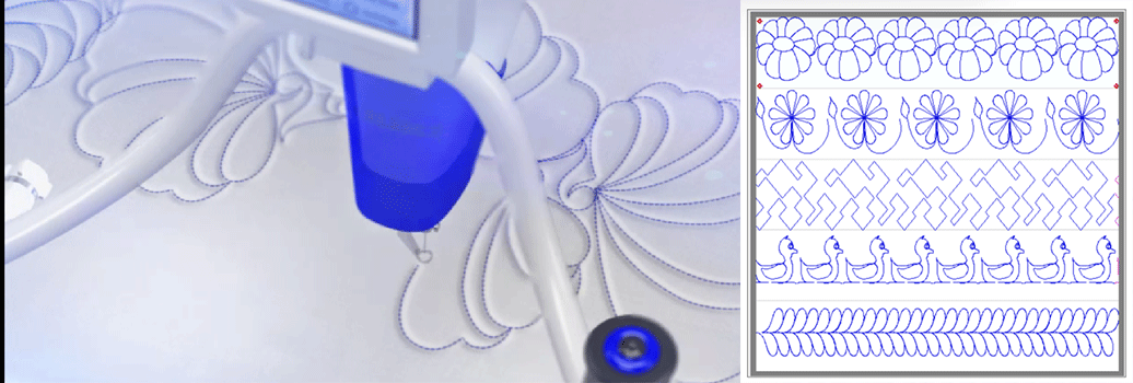 Quilter's Creative Touch 5 Pantograph EZ, Basic, Advanced